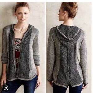 Anthropologie Sparrow Dusk Zipped Hoodie Size Medium
